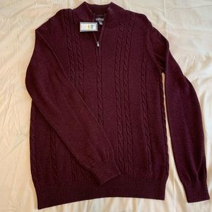 Men’s Van Heusen 1/4 Zip Sweater